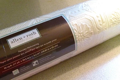 Silver Lining Decor: Wallpapers Backsplash D.i.y. Part 1