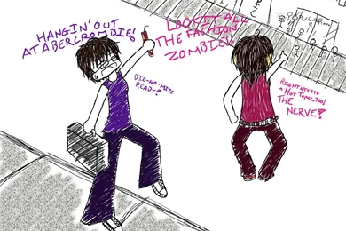 Hot Topic Next To Aeropostale? By Mushroom Fire On DeviantArt