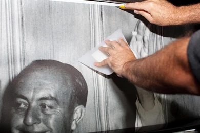 Create A Vinyl Photo Backsplash