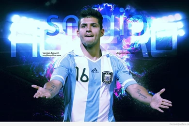 Aguero Argentina 2013 2014 Wallpaper HD 4.jpg