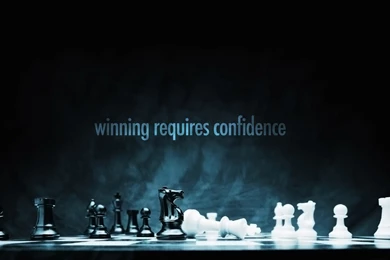 Winning Requires Confidence   Motivational Quote Wallpapers