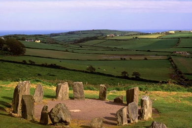Free Drombeg Stone Circle In Ireland, County Cork Computer Desktop ...