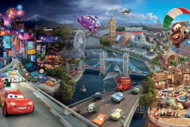 Cars 2 High Resolution Wallpapers