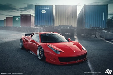 SR AUTO GROUP Ferrari 458 Italia Liberty Walk Wildebody Cars ...