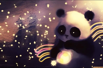 Cute Panda Wallpapers Manipulation