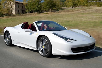 Ferrari 458 Italia White Interior   Image
