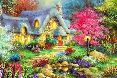 Fairy Cottage   Cynthia selahblue (cynti19) Wallpapers (33559467 ...