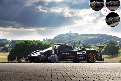 Pagani Zonda R   Side