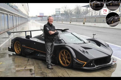 Pagani Zonda R   Side