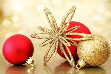 Stunning Christmas Ornaments Wallpapers