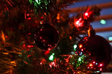 Christmas Ornaments HD Desktop Wallpapers : Widescreen : High ...