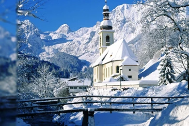 Beautiful winter snow wallpaper free hd for desktop