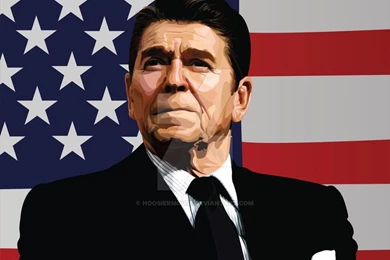 Ronald Reagan Illustration By Hoosiermouse On DeviantArt