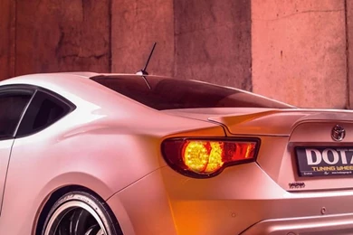 Download Dotz Shift Toyota GT86 Sideview Wallpapers For iPhone 4
