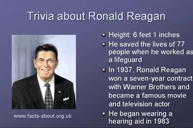 President Ronald Reagan Biography   YouTube