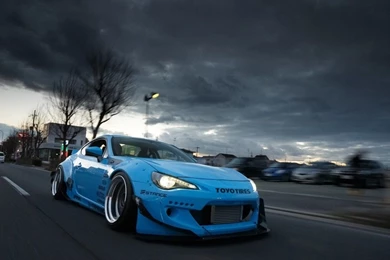 Toyota GT 86 Blue Car Wallpapers HD Download For Desktop