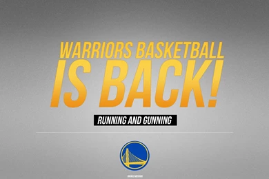 GOLDEN STATE WARRIORS Nba Basketball Warriors Basketball Is Back ...