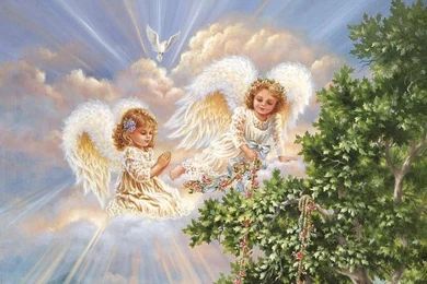 Download Mobile Wallpaper: Children, Angels, Pictures, Free. 13656.