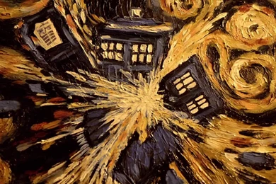 Tardis Backgrounds Painting   Ashi