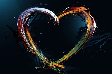 Love Abstract Design Wallpapers