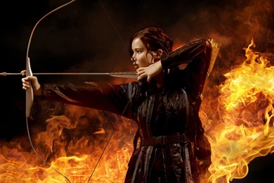 Jennifer Lawrence As Katniss In The Hunger Games Wallpapers   Movie ...