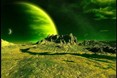 Wallpapers Base: Green World