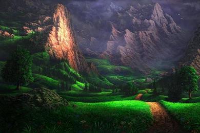 Wonderful Green World. Download Widescreen Wallpapers Beautiful ...