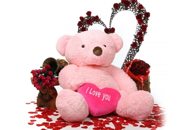 Teddy Bear With I Love U Hd Wallpapers   Wallpaperss HD