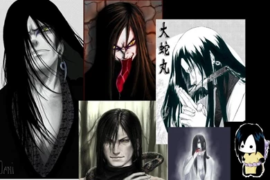 Uncinlighchant: Orochimaru Wallpapers
