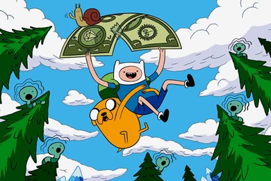Download Wallpapers 2560x1600 Adventure Time With Finn And Jake ...
