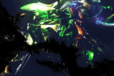 LoL] Wallpapers   Mercenary Katarina By SHao taisa On DeviantArt