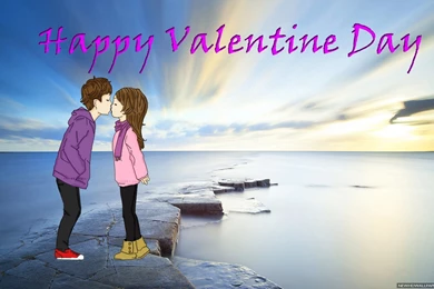 Valentine Kissing Couple Wallpapers   New HD Wallpapers