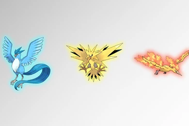 Articuno, Zapdos And Moltres Wallpapers By Glench On DeviantArt