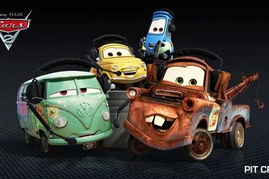 Pit Crew In Cars 2 Wallpapers