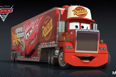 Mack   Cars 2 Wallpapers   Cartoon Wallpapers
