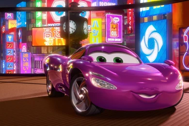 Holley Shiftwell In Cars 2 Movie Wallpapers
