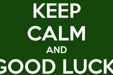 Good Luck   Wallpaper.