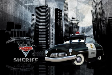 Sheriff   Cars 2 Wallpapers