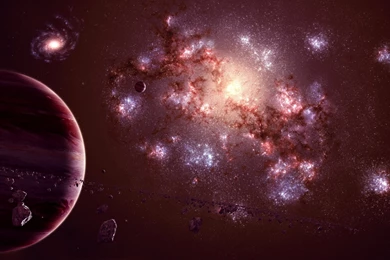 Space Stars And Planets Free Wallpapers