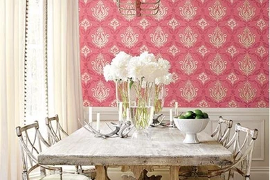 Symphony Damask Wallpapers From Thibaut