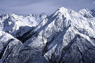 Snowy Rocky Mountains Wallpapers   Nature Wallpapers
