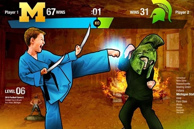 Michigan Football Fan Art   The Art. The Art. The Art!