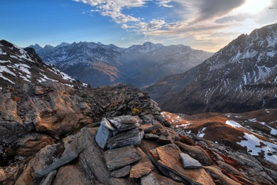 Love Stone On Top Of The High Rocky Mountains Wallpapers   Nature ...