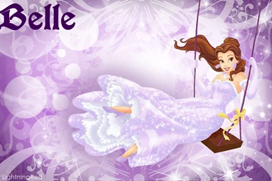 Disney Princess Belle, Purple, 1920x1200 HD Wallpapers And FREE ...