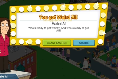 PeterPalooza Character Profile: Weird Al – Family Guy Addicts