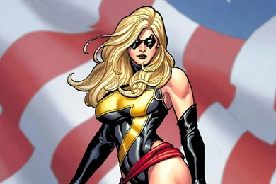 Ms MARVEL Marvel Superhero Sexy Babe Wallpapers