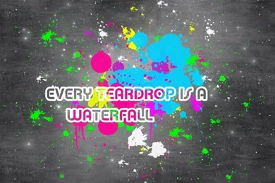 Every Teardrop Is A Waterfall By Sinine88 On DeviantArt