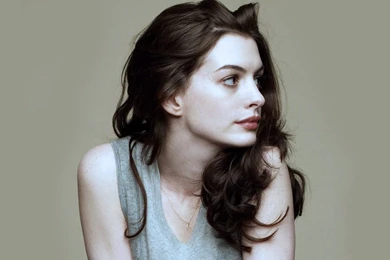 1920x1080 Anne Hathaway Thinking Desktop PC And Mac Wallpapers