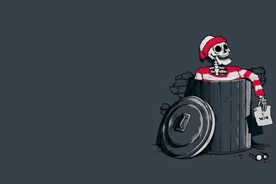 Wallpapers A Day: Wheres Wally I Found Him Dead Threadless Wallpapers