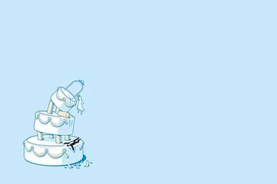 Threadless, Cakes, Just Married, Simple, Humor, Minimalism ...